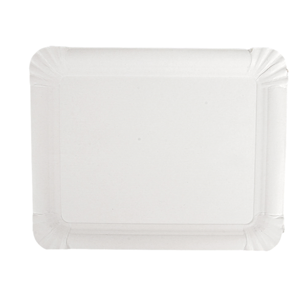 Garcia De Pou BANDEJAS PASTELERÍA - PEQUEÑAS 275 G/M2 20x16 5CM BLANCO CARTÓN (250 UNID.)