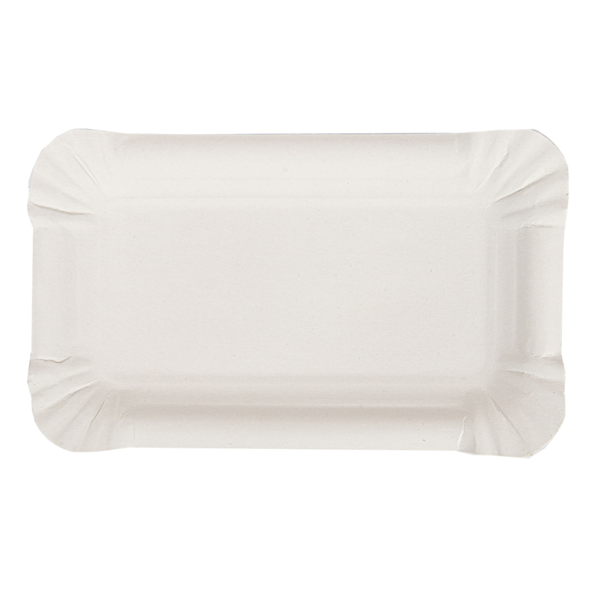 Garcia De Pou BANDEJAS PASTELERÍA - PEQUEÑAS 285 G/M2 20x13 CM BLANCO CARTÓN (250 UNID.)