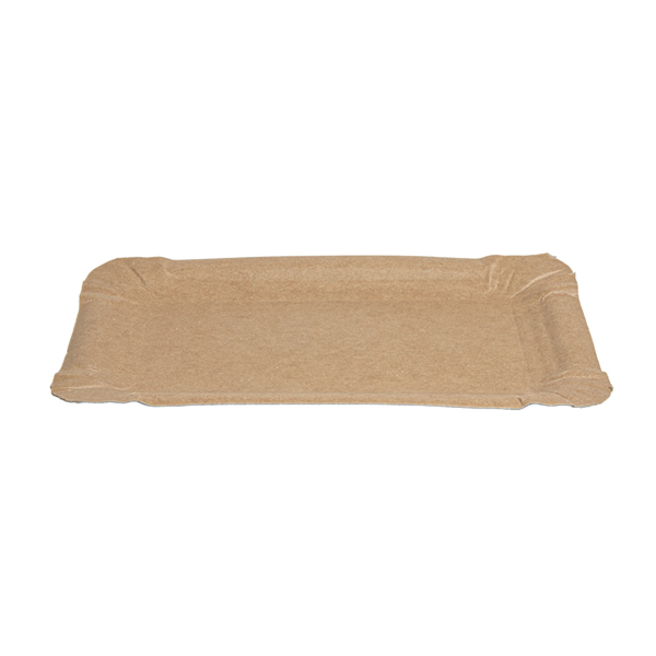 Garcia De Pou BANDEJAS PASTELERÍA - PEQUEÑAS 300 G/M2 16x10CM NATURAL KRAFT (250 UNID.)