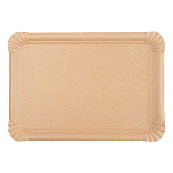 Garcia De Pou BANDEJAS PASTELERÍA - PEQUEÑAS 340 G/M2 23x17 CM NATURAL KRAFT (250 UNID.)
