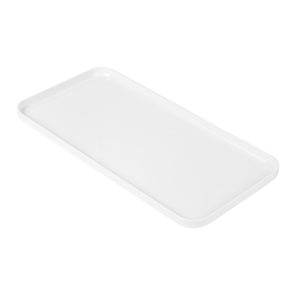 Garcia de pou BANDEJAS PRODUCTOS ACOGIDA 23x11 5 CM BLANCO PS (10 UNID.)