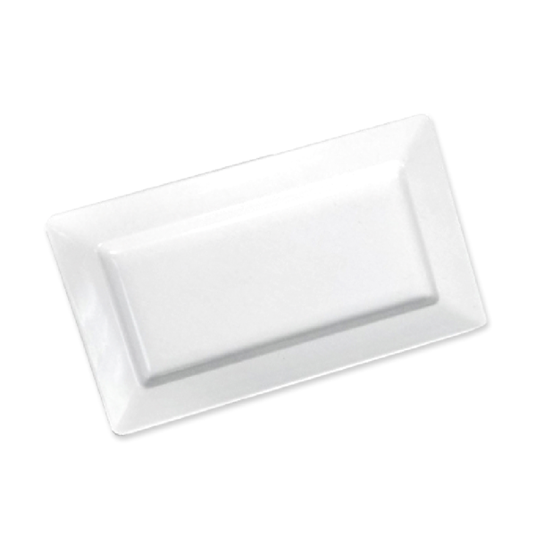 Garcia de pou BANDEJAS RECTANGULARES 'ASAMI WARE' 56x32x5 3 CM BLANCO MELAMINA (4 UNID.)