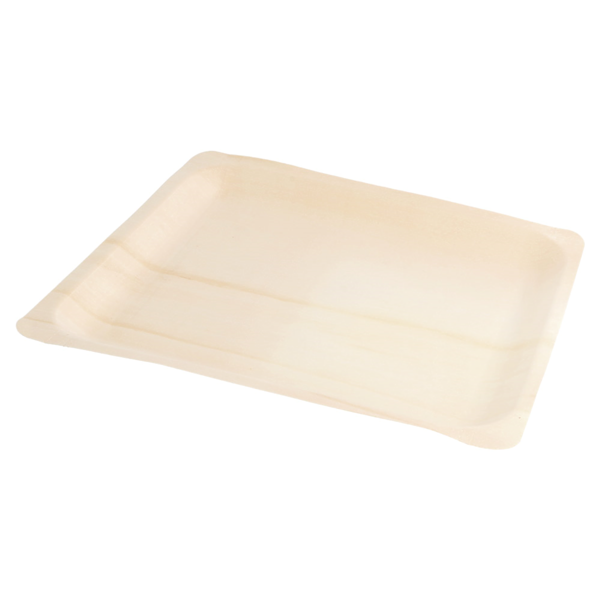 Garcia De Pou BANDEJAS RECTANGULARES 'WOOD' 26 5x21 5x2 CM NATURAL MADERA (50 UNID.)