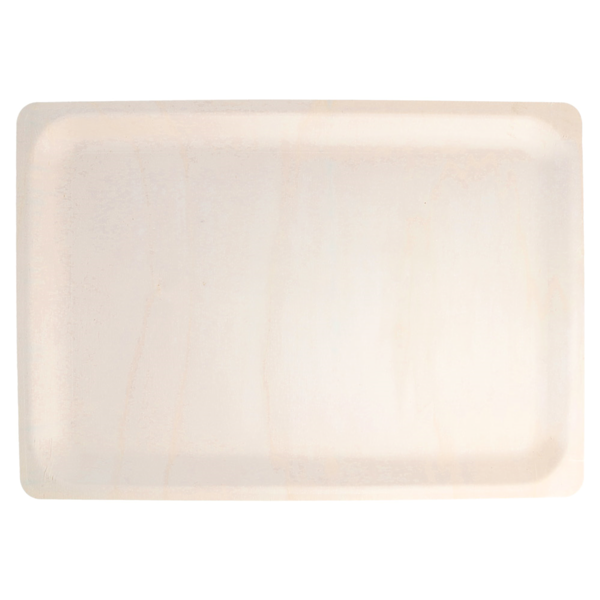 Garcia De Pou BANDEJAS RECTANGULARES 'WOOD' 40x28x2 CM NATURAL MADERA (200 UNID.)