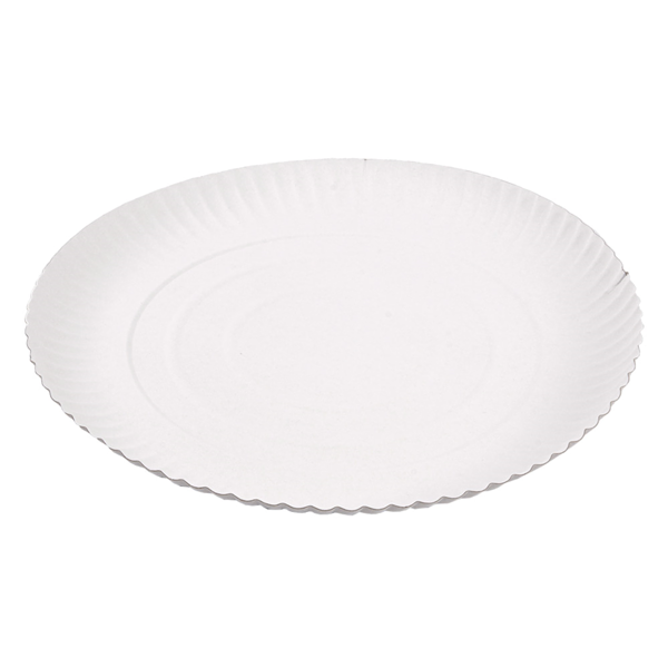 Garcia de pou BANDEJAS RELIEVE PASTELERÍA 420 G/M2 Ø 26 CM BLANCO CARTÓN (50 UNID.)
