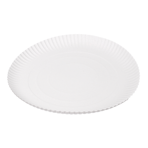 Garcia de pou BANDEJAS RELIEVE PASTELERÍA 500 G/M2 Ø 32 CM BLANCO CARTÓN (50 UNID.)