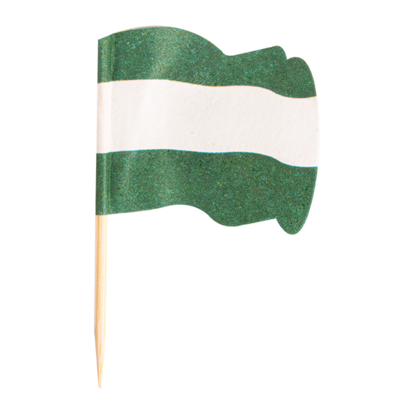 Garcia de pou BANDERITAS "ANDALUCÍA" 4x3/6 5 CM SURTIDO MADERA (144 UNID.)