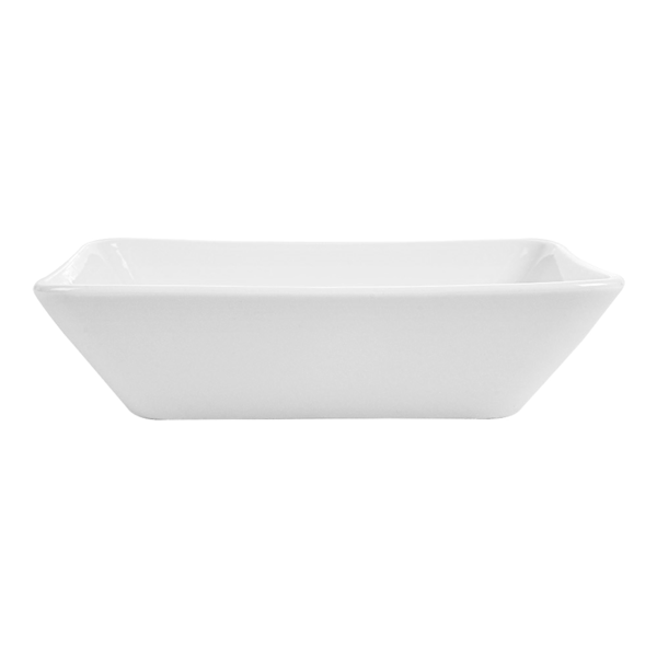 Garcia De Pou BARQUILLA PARA FRITOS S 13 5x9 4x3 2 CM BLANCO PORCELANA (6 UNID.)