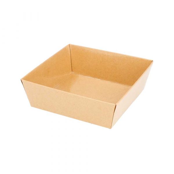 Garcia de pou BARQUILLAS 250 + 12 5 PE G/M2 10 5x10 5x3 5 CM NATURAL KRAFT (1000 UNID.)