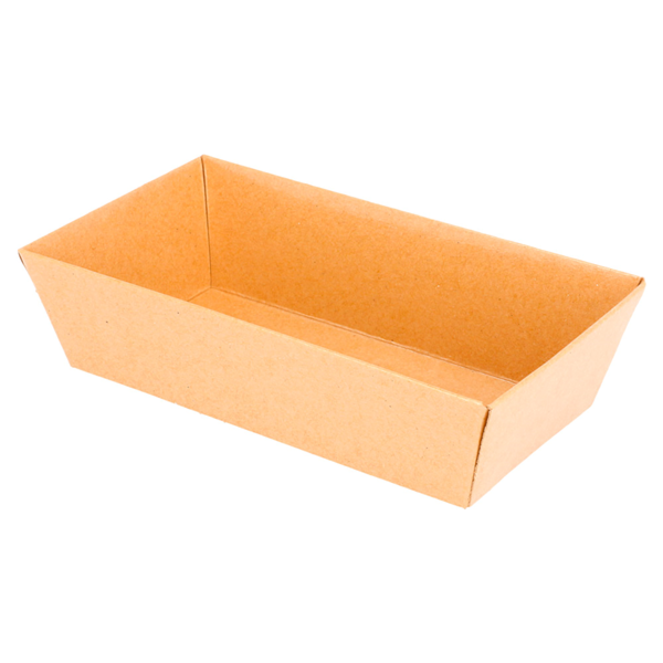 Garcia De Pou BARQUILLAS 250 + 12 5 PE G/M2 13 5x7 5x3 5 CM NATURAL KRAFT (1000 UNID.)