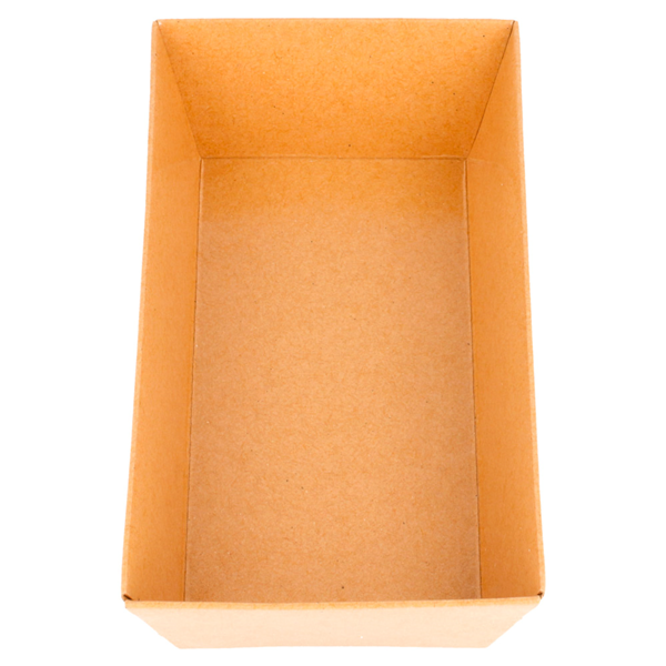 Garcia De Pou BARQUILLAS 250 + 12 5 PE G/M2 13 5x7 5x3 5 CM NATURAL KRAFT (1000 UNID.)