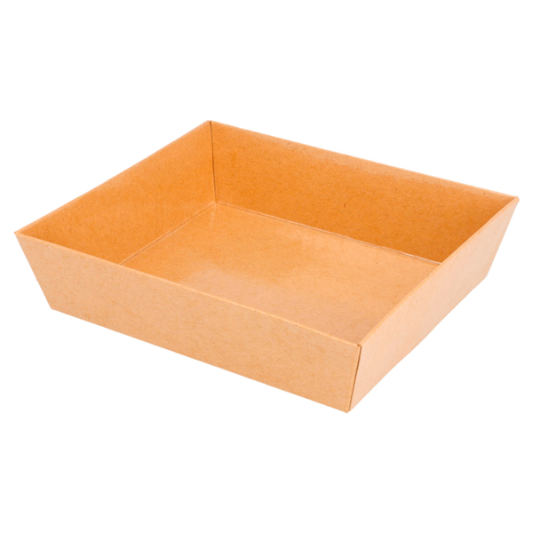 Garcia De Pou BARQUILLAS 250 + 12 5 PE G/M2 14x13x3 5 CM NATURAL KRAFT (1000 UNID.)