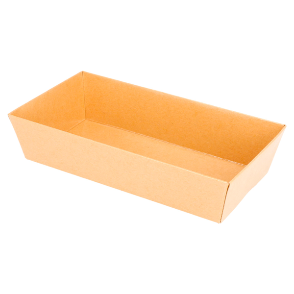 Garcia De Pou BARQUILLAS 250 + 12 5 PE G/M2 15 5x8 5x3 5 CM NATURAL KRAFT (1000 UNID.)