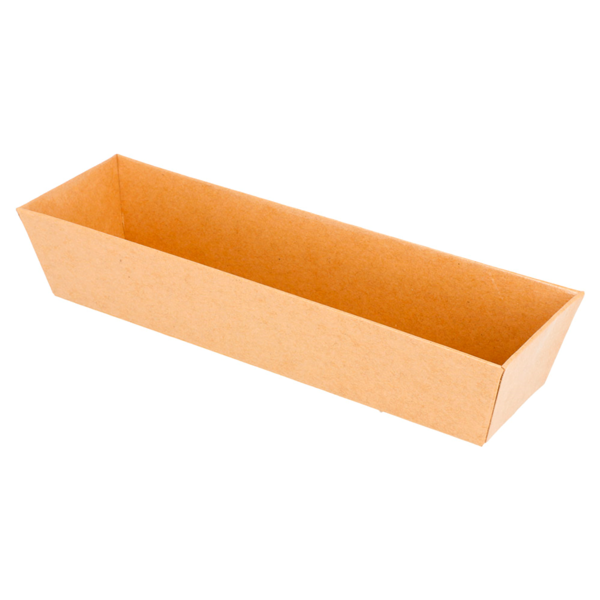 Garcia De Pou BARQUILLAS 250 + 12 5 PE G/M2 18x5 5x3 5 CM NATURAL KRAFT (1000 UNID.)