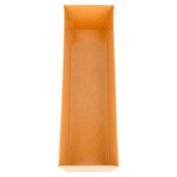 Garcia De Pou BARQUILLAS 250 + 12 5 PE G/M2 18x5 5x3 5 CM NATURAL KRAFT (1000 UNID.)