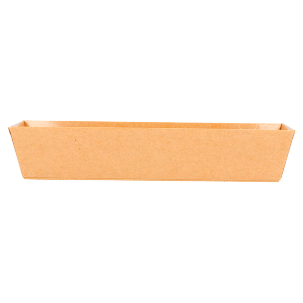 Garcia De Pou BARQUILLAS 250 + 12 5 PE G/M2 18x5 5x3 5 CM NATURAL KRAFT (1000 UNID.)