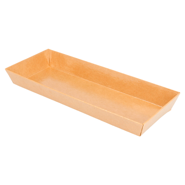 Garcia De Pou BARQUILLAS 250 + 12 5 PE G/M2 19x8 5x3 5 CM NATURAL KRAFT (1000 UNID.)