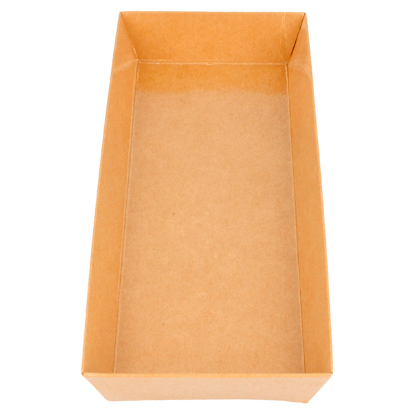 Garcia De Pou BARQUILLAS 250 + 12 5 PE G/M2 19x8 5x3 5 CM NATURAL KRAFT (1000 UNID.)
