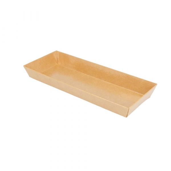 Garcia de pou BARQUILLAS 250 + 12 5 PE G/M2 19x8 5x3 5 CM NATURAL KRAFT (1000 UNID.)