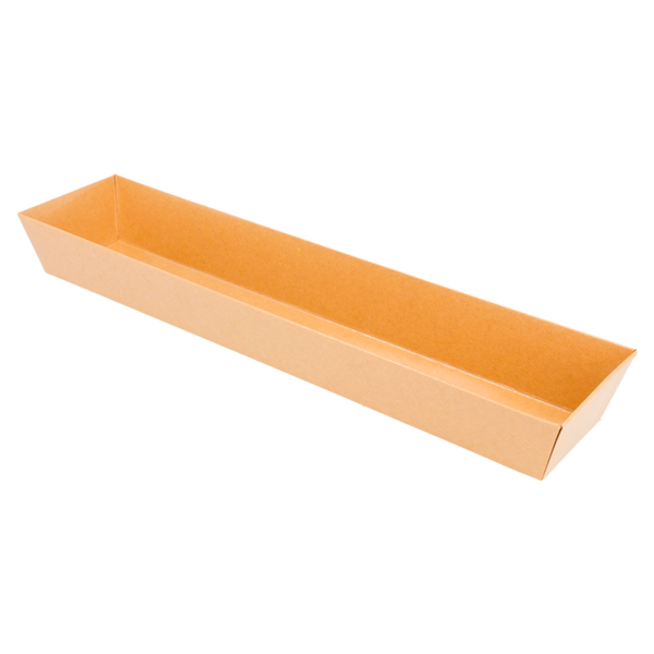 Garcia De Pou BARQUILLAS 250 + 12 5 PE G/M2 30x6 5x3 5 CM NATURAL KRAFT (1000 UNID.)
