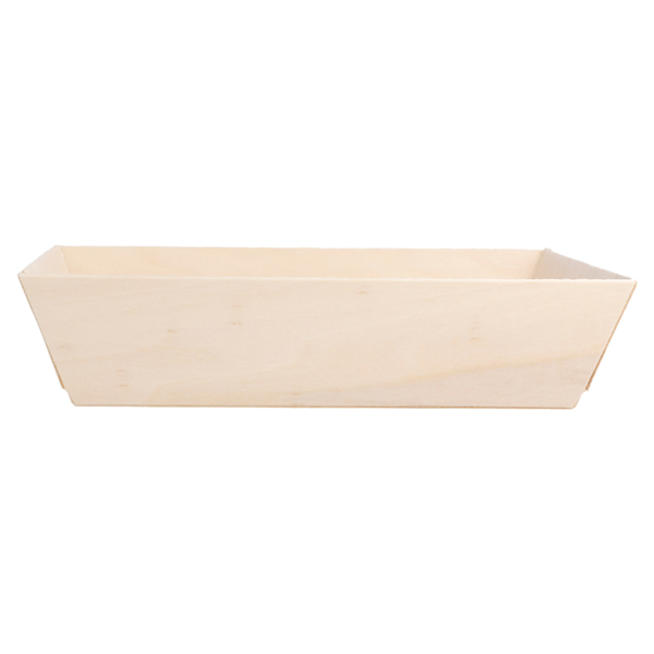 Garcia De Pou BARQUILLAS COMIDA 700 ML 18x13x4 CM NATURAL MADERA (50 UNID.)
