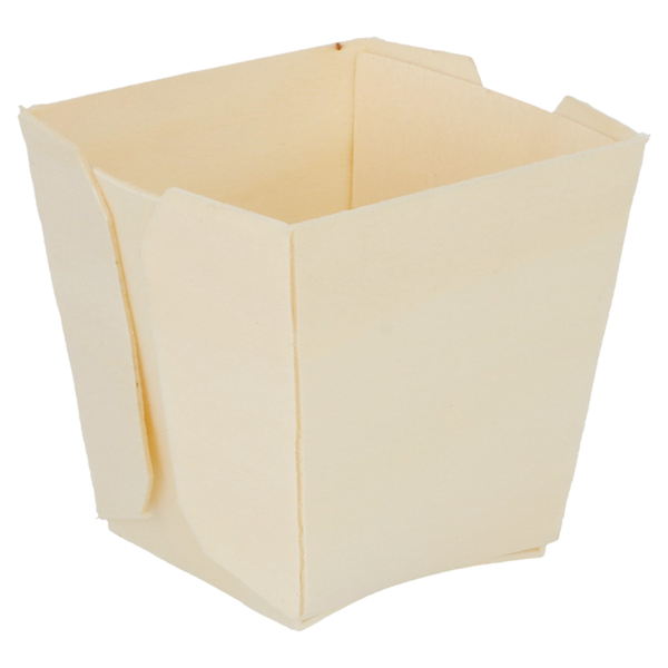 Garcia De Pou BARQUILLAS CUADRADAS 100 ML 5 5x5 5x5 5 CM NATURAL MADERA (500 UNID.)