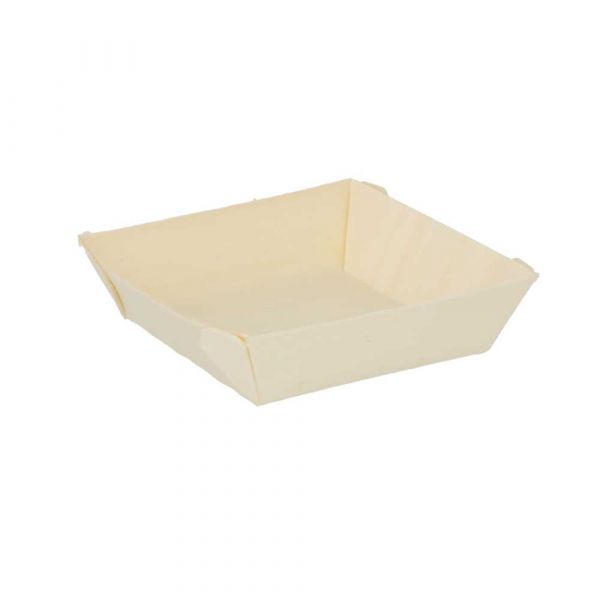 Garcia de pou BARQUILLAS CUADRADAS 60 ML 7x7x2 CM NATURAL MADERA (500 UNID.)
