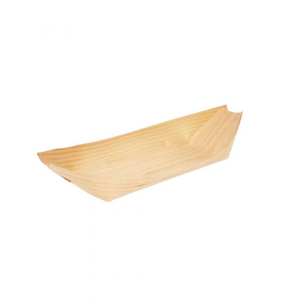 Garcia de pou BARQUILLAS DE HOJUELA DE ÁLAMO 25x11x2 5 CM NATURAL MADERA (2000 UNID.)