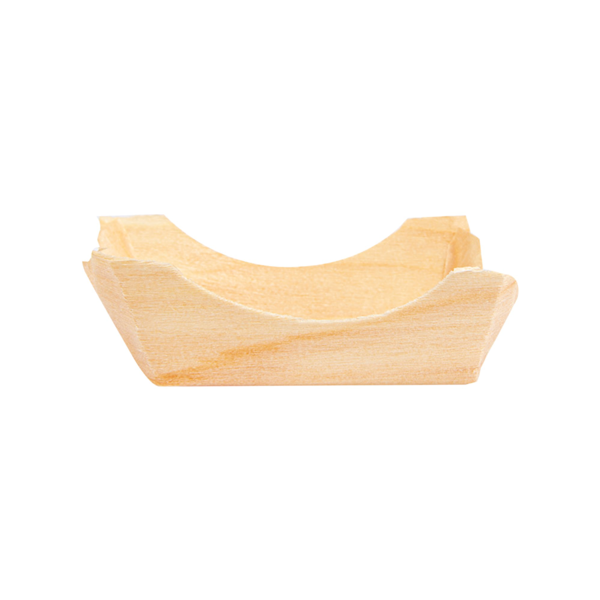 Garcia De Pou BARQUILLAS DE HOJUELA DE ÁLAMO 4x4x1 5 CM NATURAL MADERA (100 UNID.)