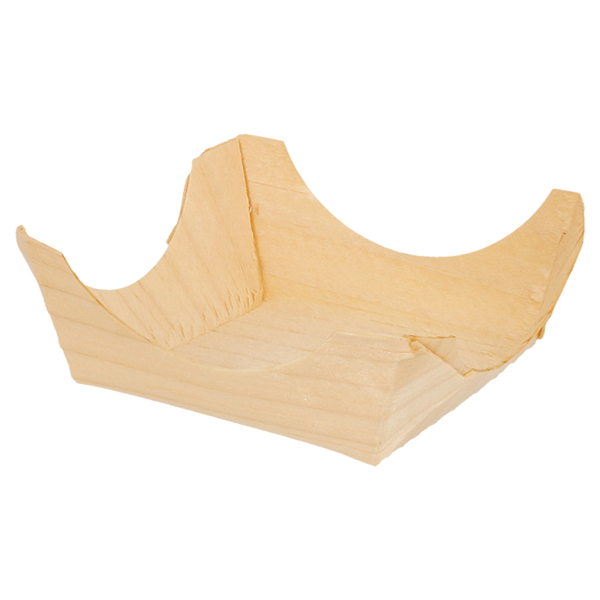 Garcia De Pou BARQUILLAS DE HOJUELA DE ÁLAMO 6x6x2 5 CM NATURAL MADERA (100 UNID.)