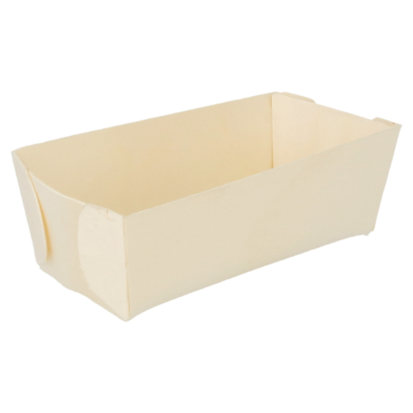 Garcia De Pou BARQUILLAS RECTANGULARES 200 ML 12x6 2x4 CM NATURAL MADERA (500 UNID.)