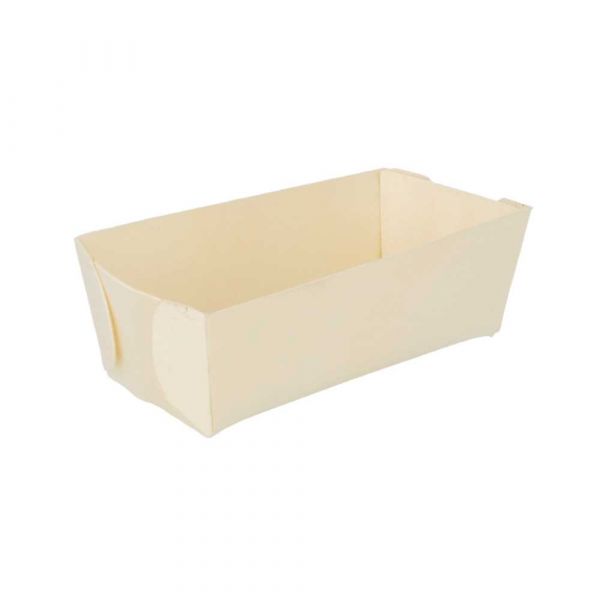 Garcia de pou BARQUILLAS RECTANGULARES 200 ML 12x6 2x4 CM NATURAL MADERA (500 UNID.)