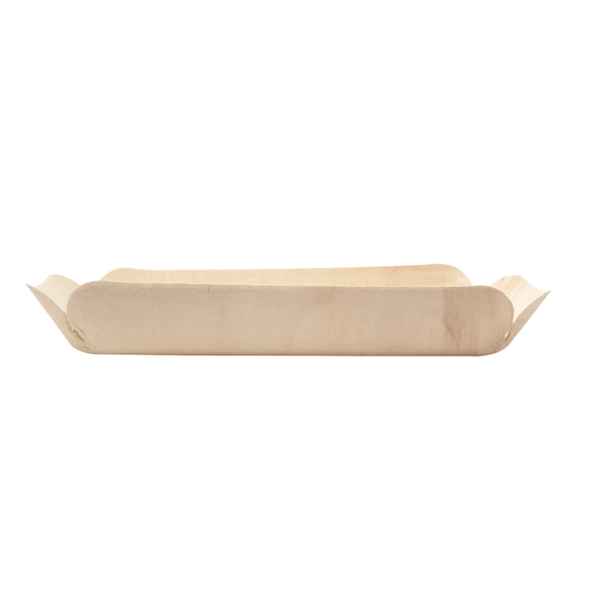 Garcia De Pou BARQUILLAS RECTANGULARES 'WOOD' 22 5x11 5x3 CM NATURAL MADERA (50 UNID.)