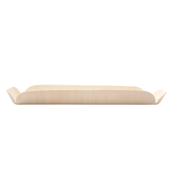 Garcia De Pou BARQUILLAS RECTANGULARES 'WOOD' 22x8x2 CM NATURAL MADERA (50 UNID.)