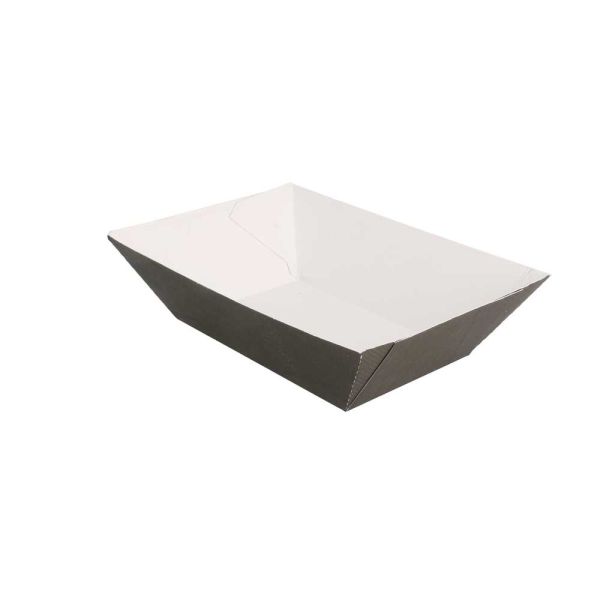 Garcia de pou BARQUILLAS 'THEPACK' 1200 G 230 G/M2 11 9x7 9x5 5 CM NEGRO CARTÓN ONDULADO NANO-MICRO (1000 UNID.)