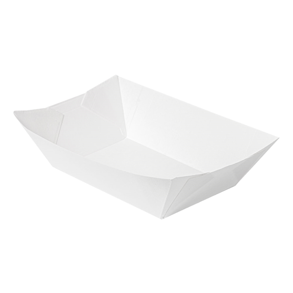 Garcia de pou BARQUILLAS 'THEPACK' 1440 G 230 G/M2 13 5x8 5x6 2 CM BLANCO CARTÓN ONDULADO NANO-MICRO (600 UNID.)