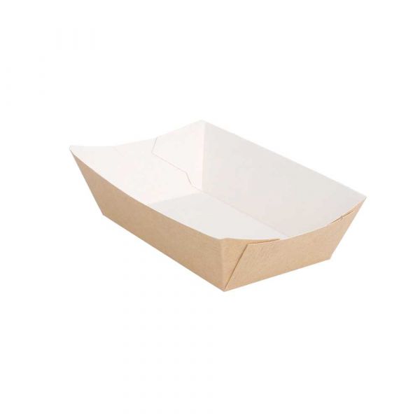 Garcia de pou BARQUILLAS 'THEPACK' 180 G 220 G/M2 9 2x5 3x3 4 CM NATURAL CARTÓN ONDULADO NANO-MICRO (2000 UNID.)