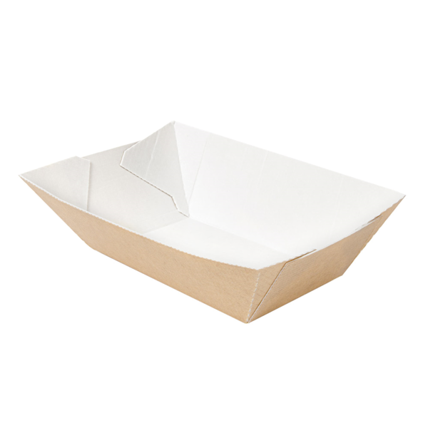 Garcia de pou BARQUILLAS 'THEPACK' 240 G 220 G/M2 8 5x5x4 CM NATURAL CARTÓN ONDULADO NANO-MICRO (1800 UNID.)
