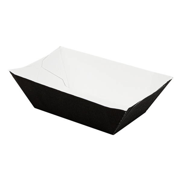 Garcia de pou BARQUILLAS 'THEPACK' 240 G 230 G/M2 8 5x5x4 CM NEGRO CARTÓN ONDULADO NANO-MICRO (1800 UNID.)