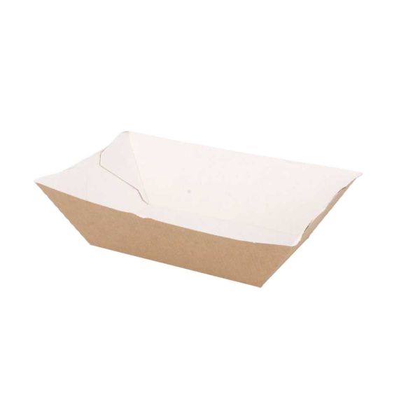 Garcia de pou BARQUILLAS 'THEPACK' 480 G 220 G/M2 10x6 2x4 8 CM NATURAL CARTÓN ONDULADO NANO-MICRO (1800 UNID.)