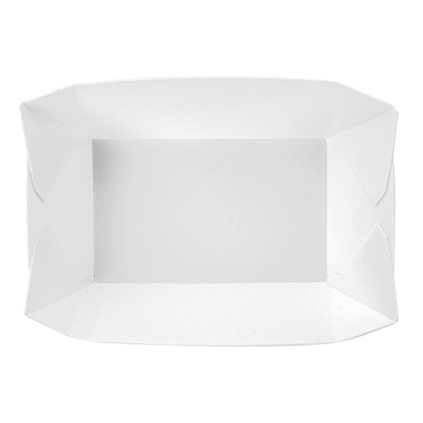 Garcia De Pou BARQUILLAS 'THEPACK' 480 G 230 G/M2 10x6 2x4 8 CM BLANCO CARTÓN ONDULADO NANO-MICRO (1800 UNID.)