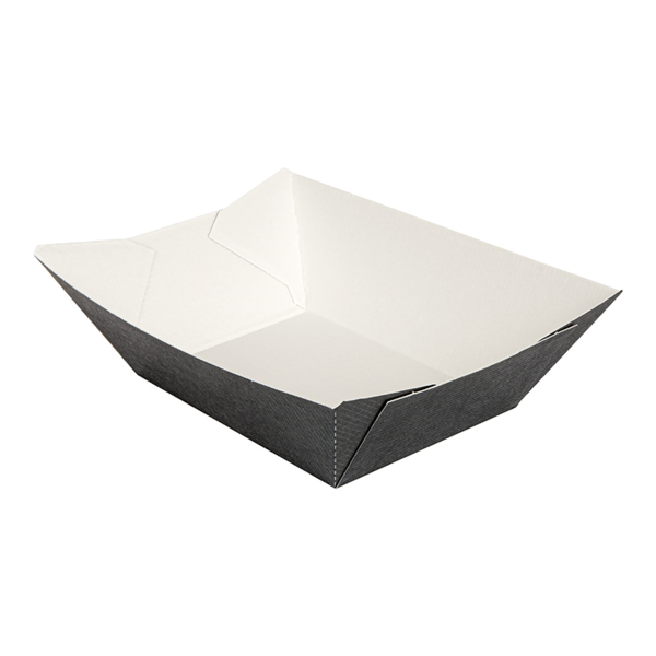 Garcia De Pou BARQUILLAS 'THEPACK' 960 G 230 G/M2 10 6x7 2x5 2 CM NEGRO CARTÓN ONDULADO NANO-MICRO (1200 UNID.)