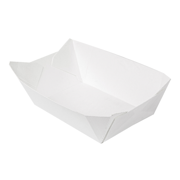 Garcia de pou BARQUILLAS 'THEPACK' 960 G 230 G/M2 10 6x7 2x5 2 CM BLANCO CARTÓN ONDULADO NANO-MICRO (1200 UNID.)