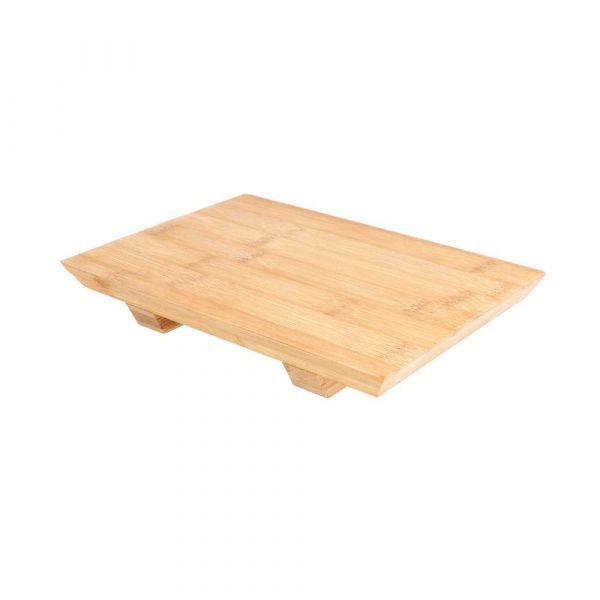 Garcia de pou BASES RECTANGULARES 20 5x15x3 CM NATURAL BAMBÚ (1 UNID.)