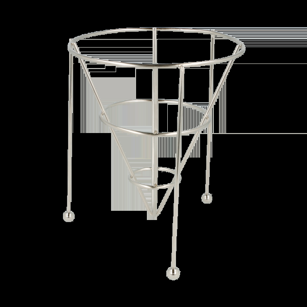 Garcia de pou BASKET APILABLE 12 7x15 24 CM PLATEADO INOX (12 UNID.)