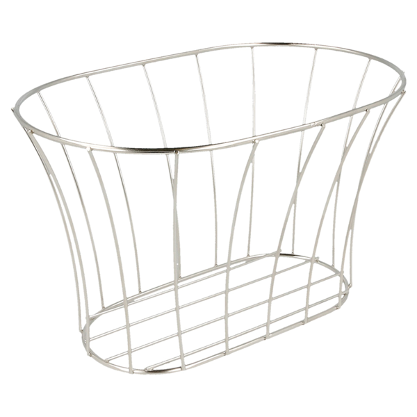 Garcia De Pou BASKET ESTILO TOSCANO 'ARTINOX' 21x12 7x12 7 CM PLATEADO INOX (12 UNID.)