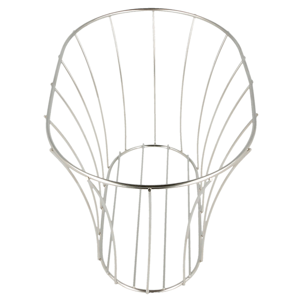 Garcia De Pou BASKET ESTILO TOSCANO 'ARTINOX' 21x12 7x12 7 CM PLATEADO INOX (12 UNID.)