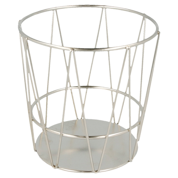 Garcia De Pou BASKET GRISINES 'ARTINOX' Ø 11 5x11 5 CM PLATEADO INOX (24 UNID.)