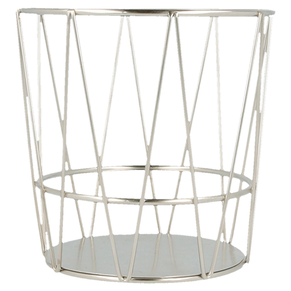 Garcia De Pou BASKET GRISINES 'ARTINOX' Ø 11 5x11 5 CM PLATEADO INOX (24 UNID.)