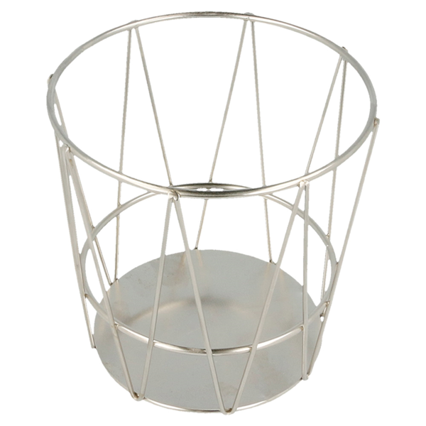 Garcia De Pou BASKET GRISINES 'ARTINOX' Ø 11 5x11 5 CM PLATEADO INOX (24 UNID.)